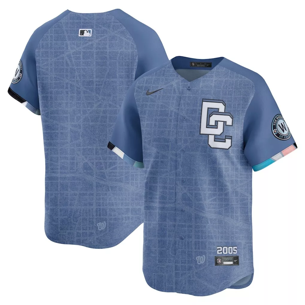 Washington Nationals City Connect Jersey