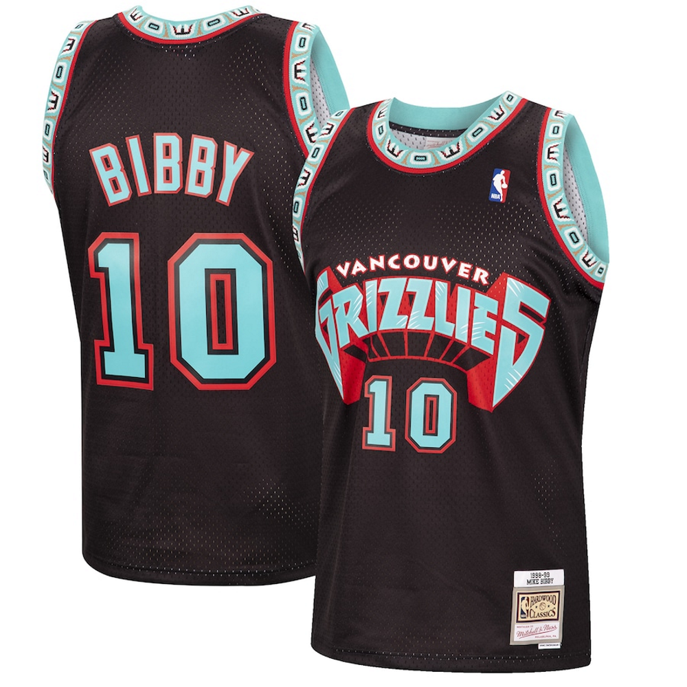 Mike Bibby Vancouver Grizzlies Retro Jersey
