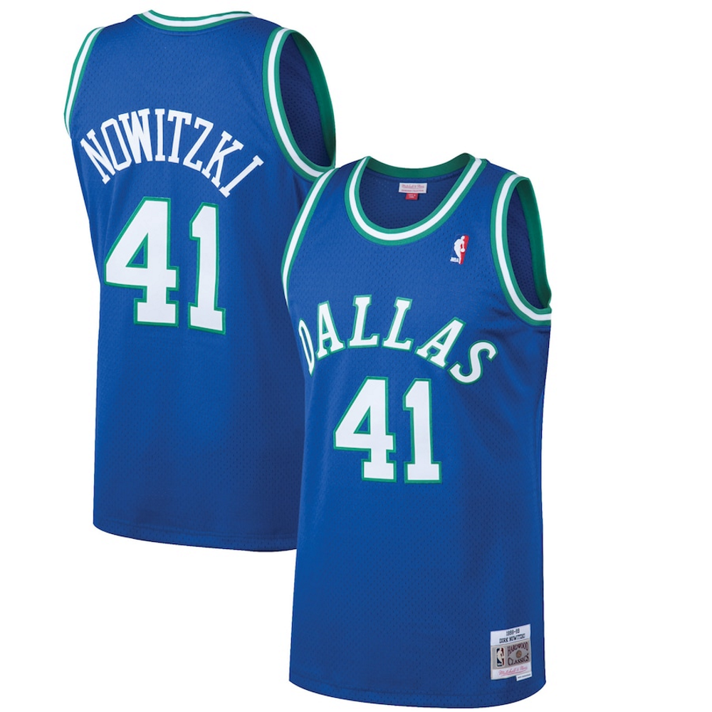 Dirk Nowitzki Dallas Mavericks Retro Jersey