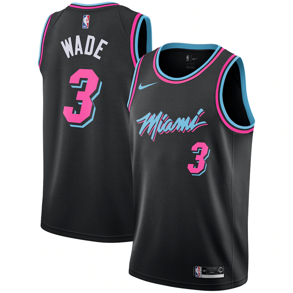 Dwyane Wade Miami Heat Retro Jersey