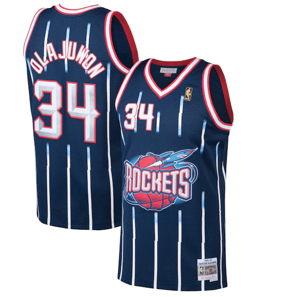 Hakeem Olajuwon Houston Rockets Retro Jersey