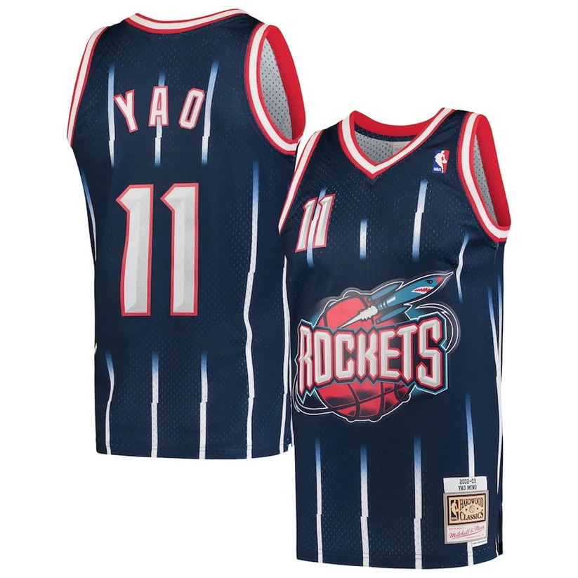 Yao Ming Houston Rockets Retro Jersey