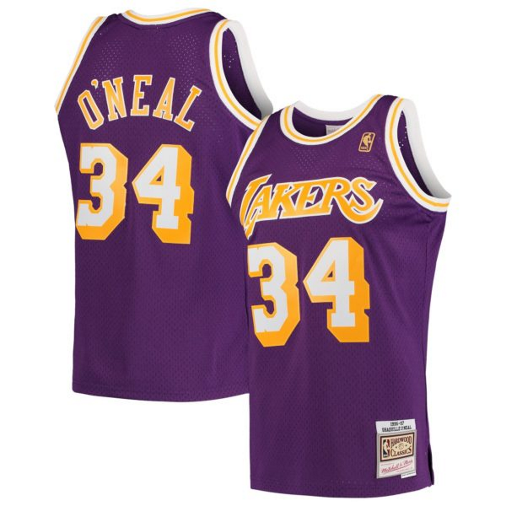 Shaquille O'Neal Los Angeles Lakers Retro Jersey