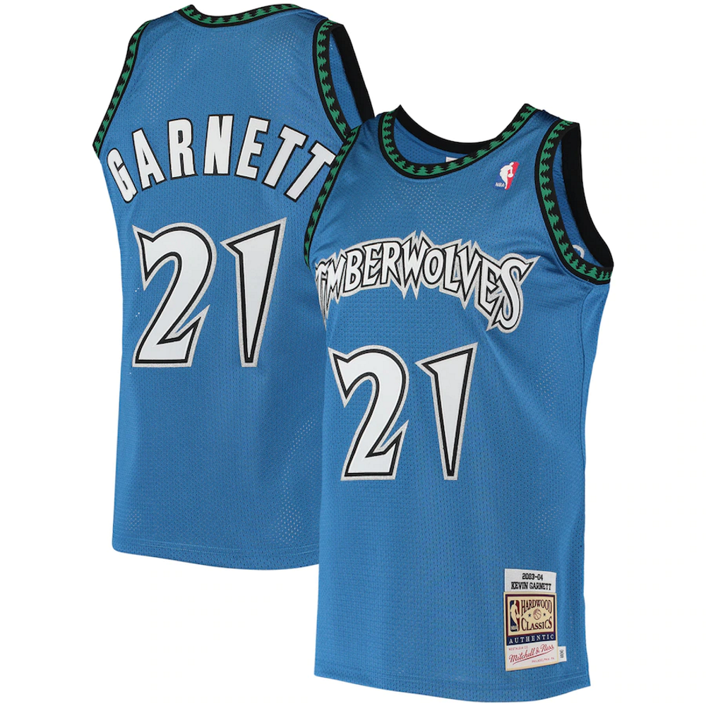 Kevin Garnett Minnesota Timberwolves Retro Jersey