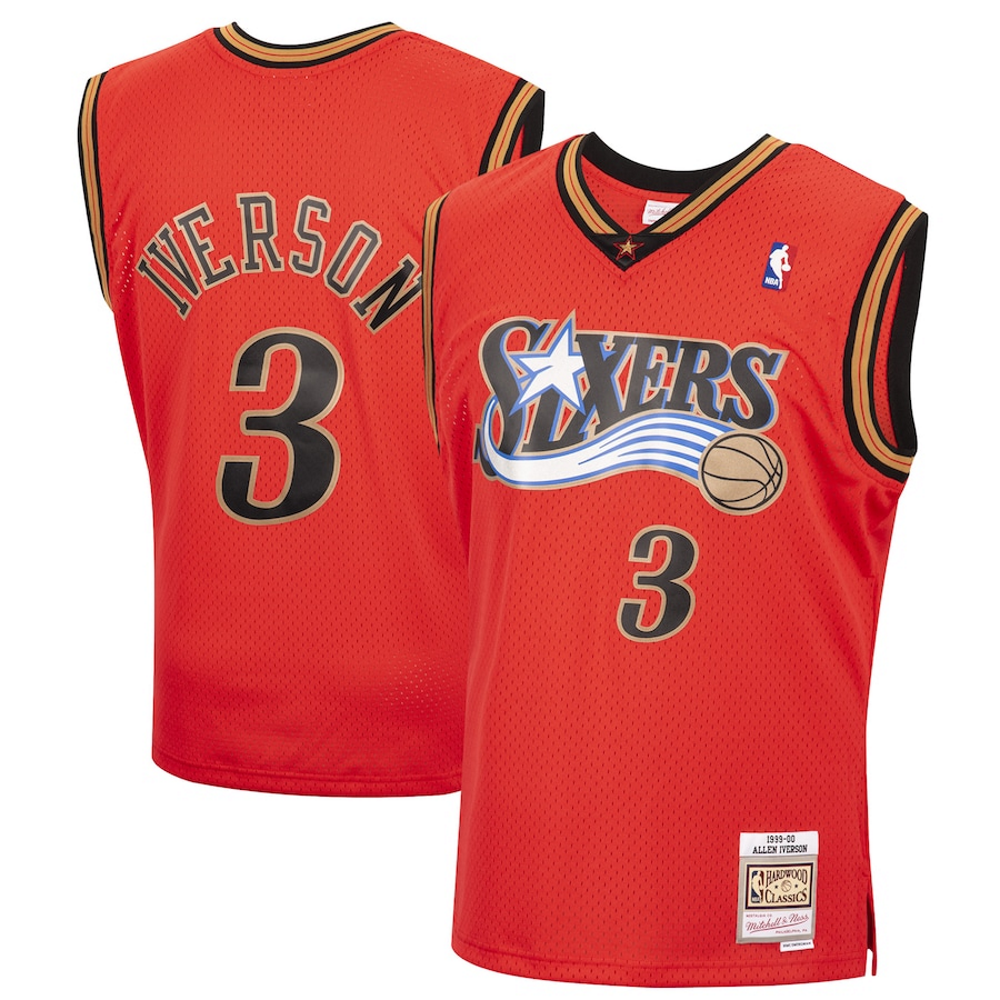 Allen Iverson Philadelphia 76ers Retro Jersey